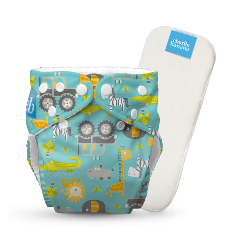 Charlie Banana Cloth Diapers- Gone Safari